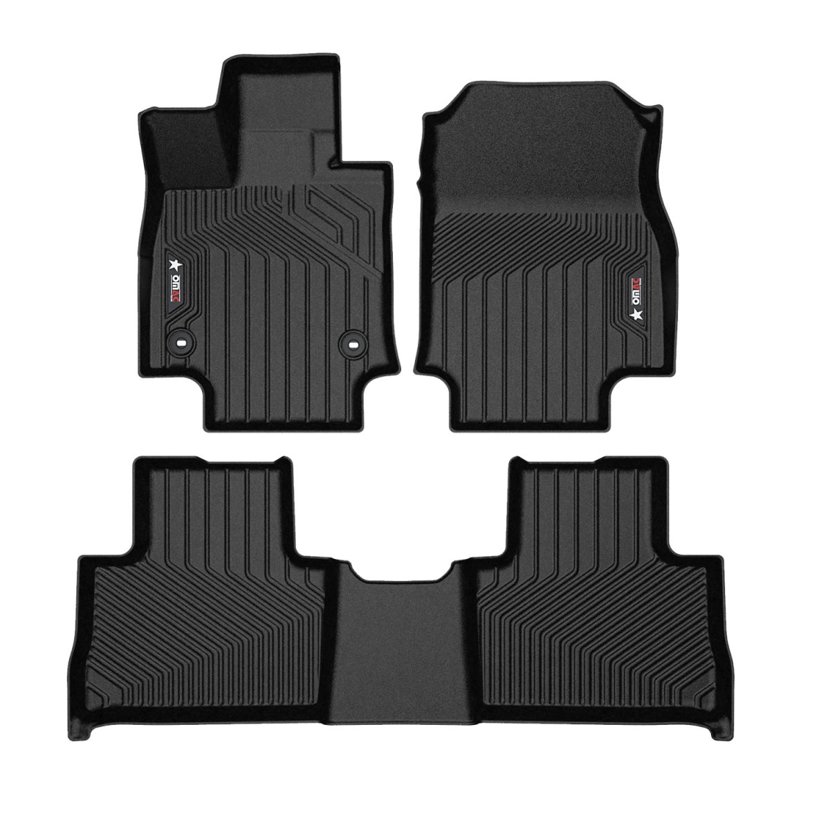 Toyota RAV4 Floor Mats - Front + Rear - Omac - Texan - 2019 - 2025